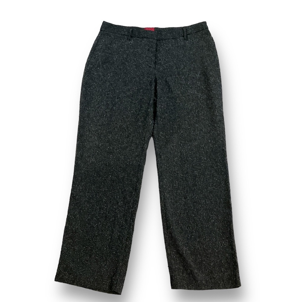 Charcoal tweed trousers